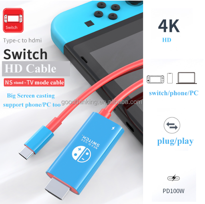 Switch USB-C To HDMI Conversion Adapter