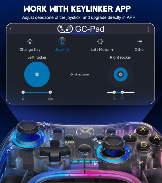 Wireless RGB Transparency Controller