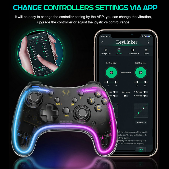 Wireless RGB Transparency Controller