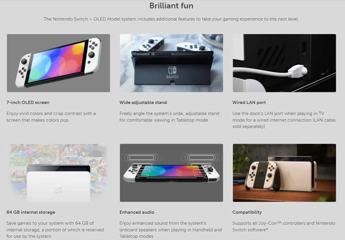 Nintendo Switch OLED Console