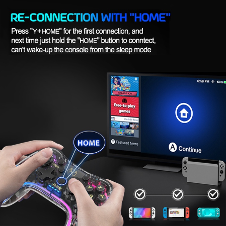 Wireless RGB Transparency Controller