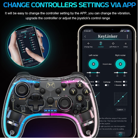 Wireless RGB Transparency Controller