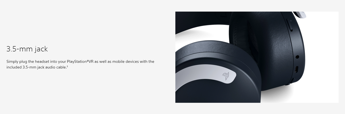 SONY PLAYSTATION PUSLE 3D WIRELESS HEADSET